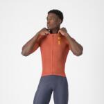 Castelli Tricou Castelli DRITTONE LOGO, ardei/mango mojito (M)
