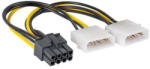 Akyga ADA Akyga Adapter 2x Molex/PCI-Express 8-pin AK-CA-29 (AK-CA-29)