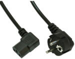 Akyga KAB Akyga AK-PC-02A PC Power Cable 90° hálózati tápkábel - 1, 5 m (AK-PC-02A)
