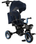 MoMi Tricicleta Multifunctionala 3 in 1 cu scaun reversibil, Momi ivi - Navy Blue (ROTR00014)