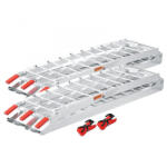AVRamps Nagy teherbírású összecsukható rámpa 226 cm 1360 kg/pár teherbírás 2 db rámpa motor, quad, kis traktor, munkagép, fűnyíró számára