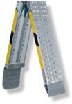 AVRamps Összecsukható mobil rámpa 200 cm 144-260 kg/db max. 520 kg/pár 1db Összehajtható hordozható teherautó rámpa fűnyíró quad személyemelő kisgép traktor