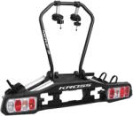 Kross Vonóhorogra szerelhető kerékpárszállító Kross MOVE 2, beépített biztonsági zárak, billentő mechanizmus, lábpedállal működtethető - sportfit