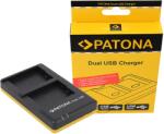 Patona PT1949 Foto Dual Quick Panasonic DMW-BLC12 USB Akkumulátor töltő (PT1949) (PT1949)