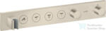 Hansgrohe AXOR SHOWERSOLUTIONS 4 fogyasztós, termosztátos falsík alatti zuhany csaptelep alaptest nélkül, szálcsiszolt nikkel 18357820 (18357820)