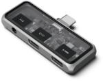 Satechi Hub de docking Satechi ST-HXRAJM, USB-C PD 100 W, USB-C DP1.4, Audio I/O 3.5mm (Gri) (ST-HXRAJM)