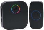 Solight 1L80 vezeték nélküli csengő konnektorba, 180m, learning code, fekete