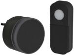 Solight 1L77 vezeték nélküli csengő konnektorba, 180m, learning code, fekete