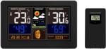 Solight TE81 időjárás-állomás WiFi, fekete