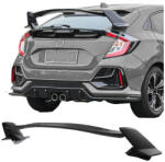 Honda Civic FK 2016-2020 TypeR stílusú matt - lakk fekete csomagtartó spoiler