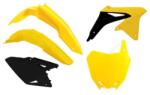 RACETECH Műanyag Készlet OEM Szín (2017) Sárga/Fekete Suzuki RM-Z450 1088012001 R-KITRMZ-OEM-598 FR: 7805010 (R-KITRMZ-OEM-598)