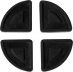 Capi Fekete kültéri cserépalátét - 1 db