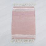 Pippadu játszószőnyeg - púderrózsaszín/krémfehér