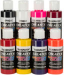 CreateX Colors CreateX Kent Lind Warm Set airbrush meleg színek készlet, 8x60ml (5816-00) () (CRE-KENT-8X60.WARM)
