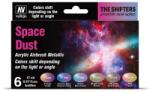 Acrylicos Vallejo Vallejo 77.091 Space Dust airbrush festék készlet 6x17 ml (577091-77.091)
