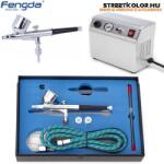 Fengda® - Fenghua Bida BD-840 airbrush készlet FENGDA AS16-3 kompresszor és BD-130K airbrush pisztoly () (BD-840.130K SET2)