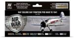  Vallejo 71.149 Day Fighters Pre-War to 1941 airbrush festék készlet 8x17 ml () (571149)