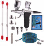 Fengda® - Fenghua Bida ENGDA BD-116K airbrush pisztoly 0, 2+0, 3+0, 5 tűvel és szórófejjel (BD-116K)