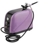  Airbrush szett: HS-386K kompresszor + airbrush pisztoly HS-30 - extra csendes () (HS-386K-V)