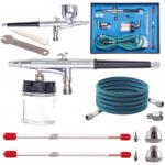 Fengda® - Fenghua Bida FENGDA FE-134K Airbrush pisztoly 0, 2+0, 3+0, 5 mm tű és szórófej+cső () (FE-134K)