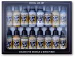  Vallejo 71.185 USAAF Aircraft WWII airbrush festék készlet 16x17 ml () (571185-71185)
