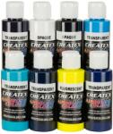 CreateX Colors CreateX Kent Lind Cool Set airbrush hideg színek készlet, 8x60ml (5815-00) () (CRE-KENT-8X60.COOL)
