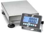 KERN SXC 6K-3M (3/6kg-0, 001/0, 002kg) 300×240 mm IoT Line, Ipar 4.0 IP68/IP69K teljesen rozsdamentes acél digitális platform mérleg a legextrémebb igénybevételre, hitelesíthető (SXC 6K-3M)