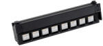 Masterled LED Sínre szerelhető Lámpa 1 Fázisú Állítható 12W 1200lm 4000K Semleges 45° Fekete 30cm Linda Masterled (LVTSZY0045)