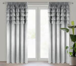  Aura fodros dekor függöny Ezüst 140x270 cm