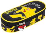 St. Majewski Pokemon ovális tolltartó - Black (723862) - iskolataskawebshop