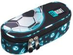 St. Majewski St. Right focis ovális tolltartó - Neon football (681165) - iskolataskawebshop