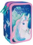 COOLPACK Colorino 3 emeletes tolltartó felszerelt - Unikornisos (F067659) - iskolataskawebshop