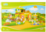  Farm építőkocka készlet, műanyag - 163 db-os (MJ009438)