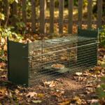 OLBA Professzionális élvefogó macskacsapda 103 cm ejtőajtós Olba