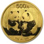 China Mint | Panda 1 uncia | aranyérme (1051002)