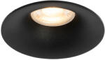 QAZQA Okos süllyesztett spotlámpa fekete, Wifi GU10 50mm-es - Gijs (110135)