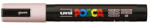 uni Dekormarker, 1, 8-2, 5 mm, UNI "Posca PC-5M", szatén rózsaszín (TUPC5MSR) - officepantry