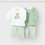  MAYORAL VIRÁGOS 4 RÉSZES SZETT (0, 2-4 hónap-65 cm)