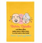 FunnyCase Naptár 2026 A5 Sárga Tervező Ajándék Nagymama Nagypapa Napjára Élj 100 évig! (Kalendarz 2026 Seledynowy Dla Babci Dziadka)