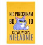  Naptár A5 2026 Sárga Vicces Határidőnapló Barátnőmnek Nem Átkozom Wz (Kalendarz 2026 Żółty Nie Przeklinam)