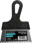 Detoolz Spaclu zimtat Detoolz 150 x 4 mm pentru adeziv si placi ceramice (DZ-CC1040-G01)