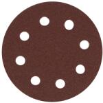 Detoolz Set 10 discuri hartie abraziva P80, 180 mm, 8 gauri pentru slefuit (Detoolz) (DZ-C274)