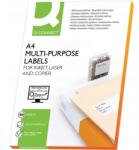 Q-CONNECT Univerzális címkék Q-Connect , 210x297 mm, fehér (KF10664)