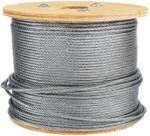 Micul Fermier Tambur cablu otel zincat Micul Fermier 5 mm, 100 m pentru tractare si prinderi sigure (MF-CB7006-G01)