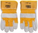 Micul Fermier Manusi de lucru Micul Fermier din piele gri/galben, marimea 10, rezistente (MF-MN7010-G01)