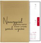  Naptár, Arany A5 2026, Óvónőnek, Pedagógus Nap, mintás (Kalendarz a5 2026 TERMINARZ PLANER ORGANIZER)