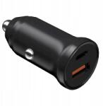 DEVIA Smart Series mini Pd 30W gyors autós töltő fekete… (6938595385360)