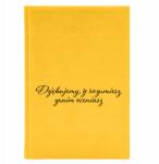 FunnyCase Naptár A5 2026 Sárga Ajándék Pedagógusnap Köszönöm, hogy megérted (Kalendarz Żółty Dziękujemy Że Rozumiesz)