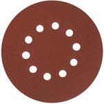 Detoolz Set 10 discuri abrazive P120, 215 mm, 10 gauri, pentru slefuit - Detoolz (DZ-C272)