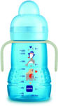 MAM Trainer + Night tanulópuhár 220 ml kék